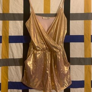 Pink Iridescent Romper